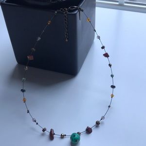 Boho beaded necklace